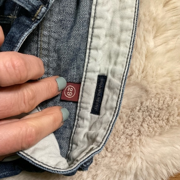 Agave Denim Jeans Pragmatist Dark Wash Size 29 34" Inseam Slim - Picture 4 of 11